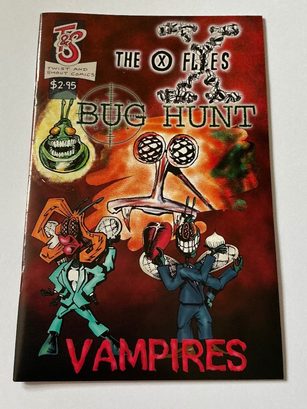 The X-Flies Bug Hunt #1 First Printing Twist And Shout Comics Parody 1996 Part 1